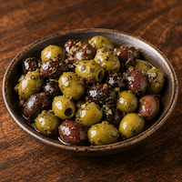 Olives marinées