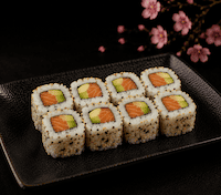 California Saumon Avocat x8